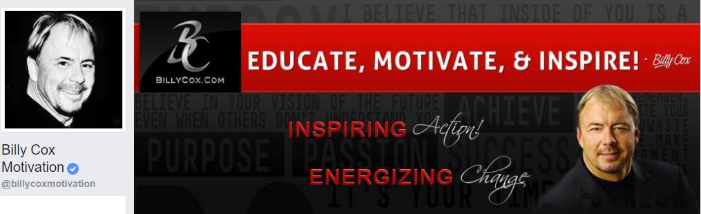 Billy Cox Motivation Personal Development, personal growth, self improvement, life, motivation