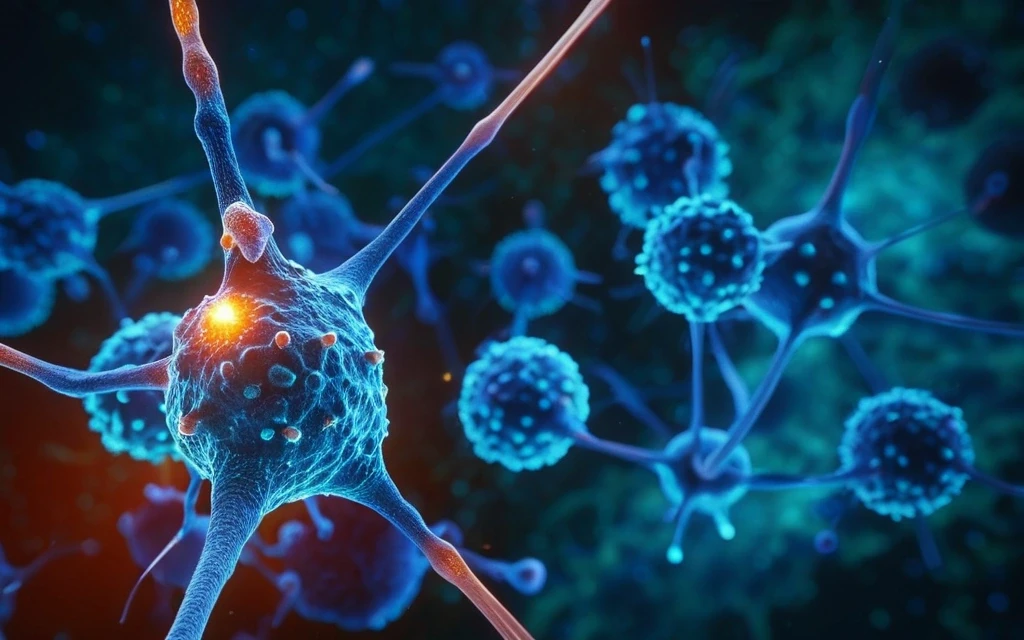 Microscopic 3D visualization of cellular immunity and bio-active compounds neutralizing harmful agents